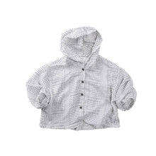 將圖片載入圖庫檢視器 25091SE-夏季韓系薄款兒童防曬連帽外套
