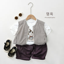 將圖片載入圖庫檢視器 26073SE-春夏｜波點條紋｜馬甲背心
