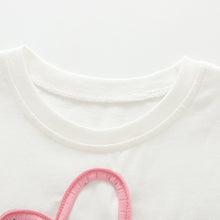 將圖片載入圖庫檢視器 111018TG-夏季女童圓領短袖套裝
