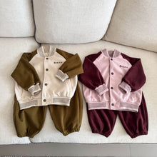 將圖片載入圖庫檢視器 CZ260781TG-春秋季棒球服休閒兩件套
