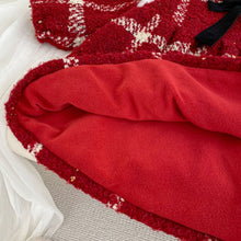 將圖片載入圖庫檢視器 H10675DS-冬季小香風公主洋裝｜女童加絨拜年裙
