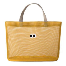 Load image into Gallery viewer, 1912AC-Seaside Fashion Large Capacity One Shoulder Beach Mesh Handbag 
