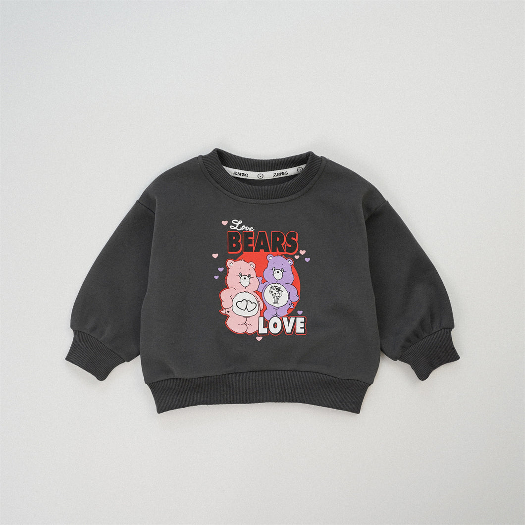 24281PCW-秋季韓版卡通親子上衣