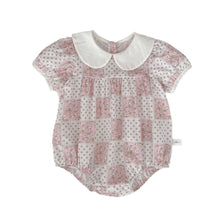 Load image into Gallery viewer, H10688LS-夏季｜碎花娃娃領｜包屁衣
