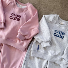 將圖片載入圖庫檢視器 CZ260828TG-春秋季韓版可愛圓領休閒兩件套
