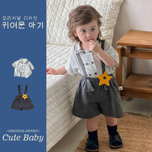 將圖片載入圖庫檢視器 M627085TG-夏季｜可拆背帶｜襯衫套裝
