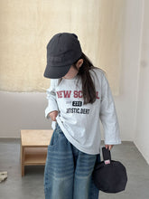 Load image into Gallery viewer, QX250578SE-秋季韓版印字寬鬆休閒長袖上衣
