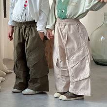 將圖片載入圖庫檢視器 CK260857PA-春秋工裝寬鬆闊腿長褲
