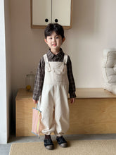 Load image into Gallery viewer, QQ250555LS-秋季韓版寬鬆休閒吊帶褲&amp;吊帶裙
