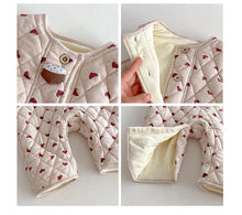 Load image into Gallery viewer, ZDL5249LS-冬季夾棉印花連體衣
