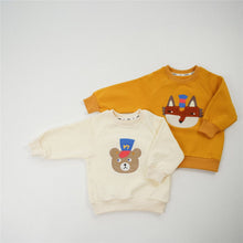 Load image into Gallery viewer, 23356SE-Autumn and winter all-match Korean version of animal print long-sleeved top
