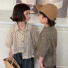 Load image into Gallery viewer, 25X21SE-夏季｜碎花森系｜短袖襯衫
