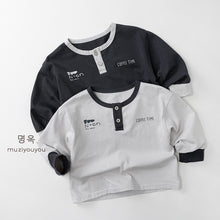 將圖片載入圖庫檢視器 26007SE-春季韓版百搭兒童長袖打底上衣

