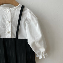 將圖片載入圖庫檢視器 Y9581LS-春季女寶假兩件裙式連身包屁衣&amp;髮式&amp;兩件套
