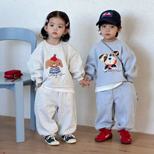 Load image into Gallery viewer, CZ260856TG春秋假兩件套裝｜卡通運動風
