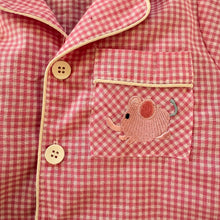 將圖片載入圖庫檢視器 CJ260869TG-春秋季兒童純棉格子家居兩件套
