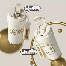 將圖片載入圖庫檢視器 50501AC-杯具熊陶瓷內膽帶吸管保溫杯
