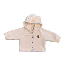 將圖片載入圖庫檢視器 Y7553SE-秋冬加絨外套｜小熊繡花雙面絨

