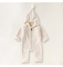 將圖片載入圖庫檢視器 D25288LS-秋冬搖粒絨精靈連帽拉鍊爬服
