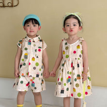 Load image into Gallery viewer, XZ260970TG-夏季｜休閒襯衫｜短褲套裝
