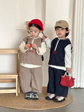 將圖片載入圖庫檢視器 CZ260890TG-春秋季連帽辦拉鍊背心休閒三件套裝
