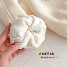 將圖片載入圖庫檢視器 ZDK5705PA-冬季喜慶中國風小馬配飾加絨長褲
