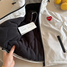 Load image into Gallery viewer, NT625SE-Winter Boys and Girls Love Heart Plush Thickened Hooded Jacket
