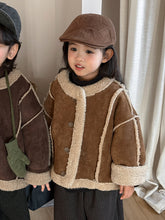 將圖片載入圖庫檢視器 25D18SE-冬季複合式皮毛一體外套

