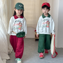 將圖片載入圖庫檢視器 DZ250659TG-秋冬季聖誕翻領運動休閒兩件套
