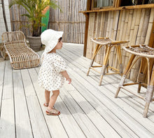 Load image into Gallery viewer, 6190LS-Summer Korean style polka dot bodysuit 
