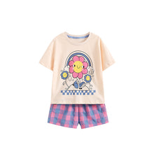 Load image into Gallery viewer, 111023TG-夏季短袖休閒兩件套裝
