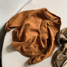 將圖片載入圖庫檢視器 2153SE-秋季韓版百搭素色竹節棉長袖T恤
