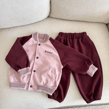 將圖片載入圖庫檢視器 CZ260781TG-春秋季棒球服休閒兩件套
