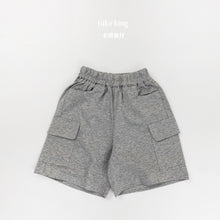 Load image into Gallery viewer, 1612PA-夏季｜工裝薄款｜兒童休閒運動中褲
