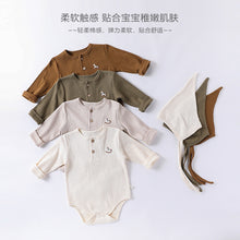 Load image into Gallery viewer, D25027LS-秋季長袖刺繡包屁衣(不含帽子)
