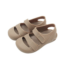 Load image into Gallery viewer, 222AC-Summer boys and girls Velcro baby toddler beach sandals soft sole jelly shoes 
