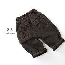 將圖片載入圖庫檢視器 25262PA-冬季加絨保暖長褲
