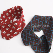 Load image into Gallery viewer, 25WJ79AC-秋冬純棉格紋保暖圍巾
