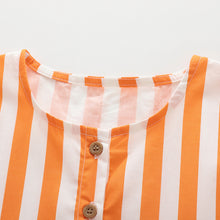 Load image into Gallery viewer, 11021DS-夏季格紋公主連衣裙
