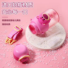 Load image into Gallery viewer, 4509AC-Cartoon food grade tritan big belly water cup with straw 
