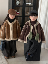 將圖片載入圖庫檢視器 25D18SE-冬季複合式皮毛一體外套
