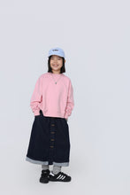 將圖片載入圖庫檢視器 BB2635PCW-秋日牛仔A字中長裙
