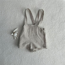 Load image into Gallery viewer, Y5519LS-Summer Korean Simple Woven Cotton Overalls 
