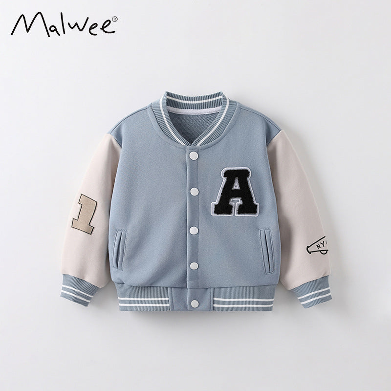 10768SE-秋冬立領A字排扣外套