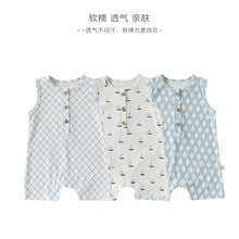 將圖片載入圖庫檢視器 D60069LS-夏季｜無袖背心｜包屁衣

