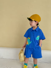 將圖片載入圖庫檢視器 XZ260974TG-夏季｜Polo短袖｜短褲套裝
