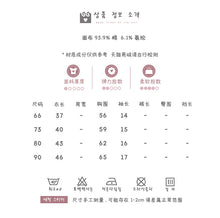 Load image into Gallery viewer, 2402269LS-夏季薄短袖韓系立體公仔包屁衣
