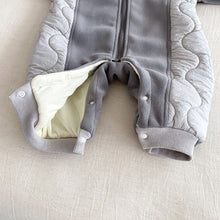 將圖片載入圖庫檢視器 ZDL5185LS-冬季奧粒絨連身衣｜貼標夾棉爬服
