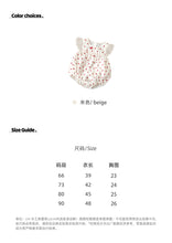 Load image into Gallery viewer, 629261LS-夏季｜蝴蝶結飛袖｜女童百天禮服連身哈衣
