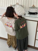 將圖片載入圖庫檢視器 24X06SE-夏季後背四小人印花短袖T
